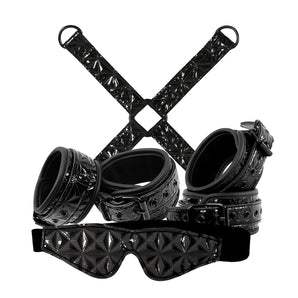 Sinful Bondage Kit - Vinyl Black