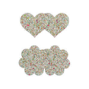 Pretty Pasties Heart/Flower Glow 2 sets