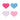 Pretty Pasties Heart II Assorted- 4 sets