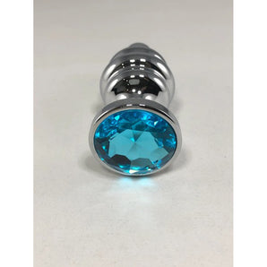 Thread Anal Plug: Large w/ Blue