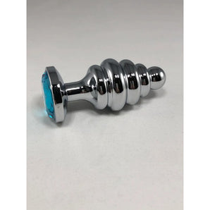 Thread Anal Plug: Large w/ Blue