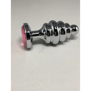 Thread Anal Plug: Large w/ Pink