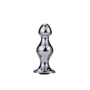 Extreme Anal Double Bead w/ Onyx jewel