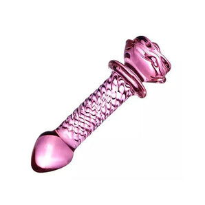 Rose Glass Dildo - Thread