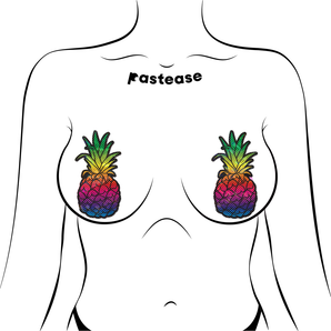 Rainbow Pineapple Sparkling Pasties