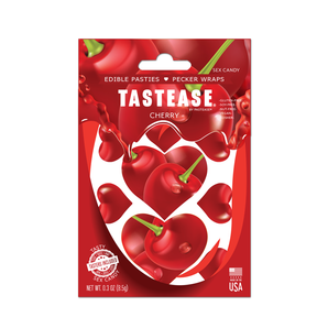 Tastease: Edible Pasties/Pecker Wrap -  Cherry