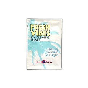 Fresh Vibes Toy Cleaner Towelettes 100pc
