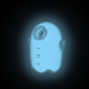 Glowing Ghost - White