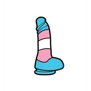 Enamel Pin: Trans Dildo