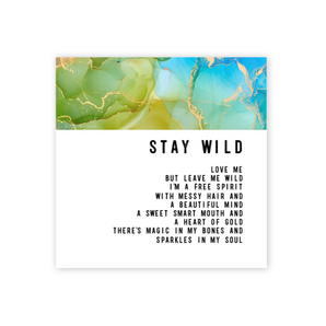 Stay Wild - Magnet
