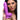 POP 8.25" Dildo with Balls - Purple