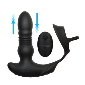 RC Thrusting Silicone Plug / Cock & Ball