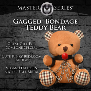 Gagged Bondage Teddy Bear Plush