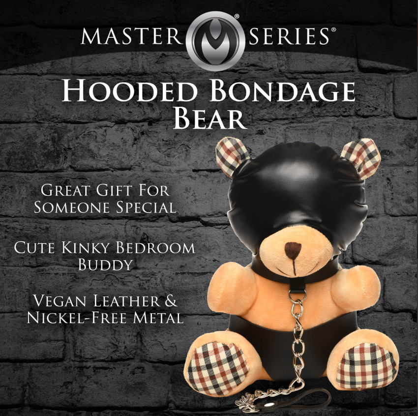 Master Series Hooded Teddy Bear Keychain