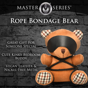 Rope Bondage Teddy Bear Plush