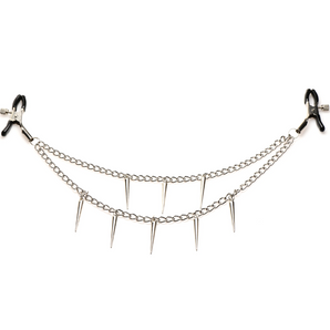 Daggers Double Chain Nipple Clamps