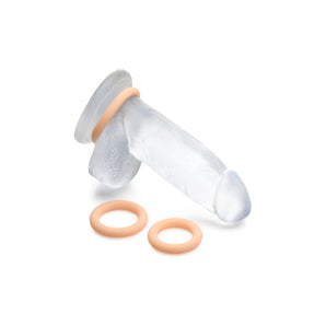 JOCK Discrete Silicon CockRing Set Light