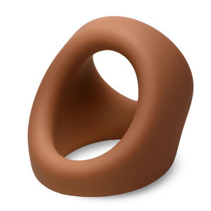 JOCK Silicone Cock & Ball Ring - Tan