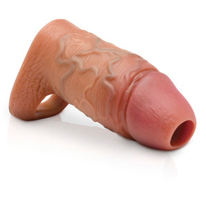 Enhancers Silicone Penis Extension Sleeve - Tan