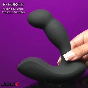 P-Force Milking Silicone Prostate Vibrator w/ Remote