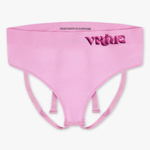 Womens Medium - JockVStrap Sheer Briefs - Taffy