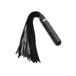 Vibra-Lasher 9X Vibrating Silicone Dildo Flogger