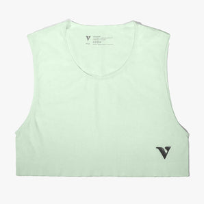 Unisex Medium - Mini Crop Top Sheer - Mint