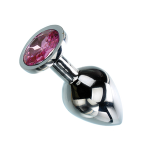 Adam & Eve Pink Gem Anal Plug Medium