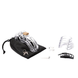 The Curve Cock Cage Kit - Clear
