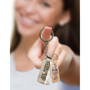 Super Fun Last Fuck I Have to Give Key Chain