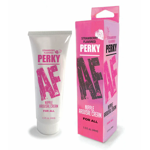 PERKY AF, NIPPLE AROUSAL CREAM, STRAWBERRY 1.5OZ