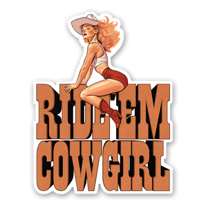 Ride Em Cowgirl Sticker