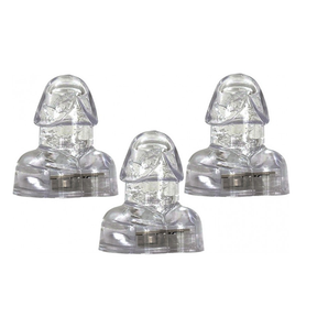 LIGHT UP PENIS ICE CUBES 3PK. BLINKING/FLASHING PENIS SHAPED ICE CUBES.