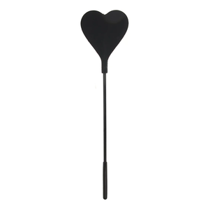 Temptasia Ardor - Silicone Heart Crop - Black