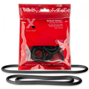 Xplay Silicone Slim  Wrap Ring 9, 12, 15  3-pack