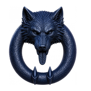 WILD THINGS - ANIMAL RINGS WEAR WOLF 10 FUNCTION LIQUID SILICONE