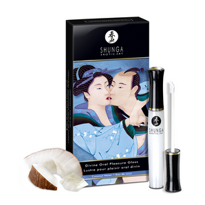 TESTER - Divine Oral Pleasure Lipgloss - Coconut Water