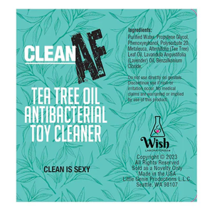 CLEAN AF SPRAY, TEA TREE 2oz