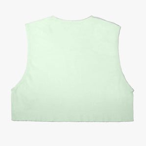 Unisex Medium - Mini Crop Top Sheer - Mint