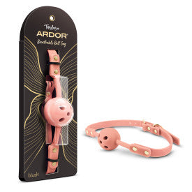 Temptasia Ardor - Silicone Ball Gag - Pink