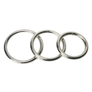 MS Trine Steel Ring Set