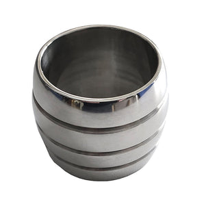 Stainless Steel Round Cock Ring 45mm by 45mm
