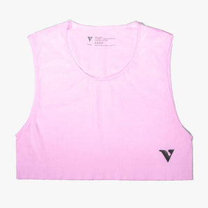 Unisex Large - Mini Crop Top Sheer - Taffy