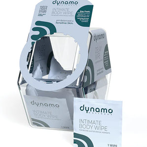 Dynamo Wellness Intimate Body Wipe in Candy Bowl - 100pcs