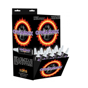 ORGASMIX- 2ML TUBES WALL MOUNT (144 PCS DISPLAY)