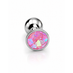 Metal CRZ plug - Small - PINK OPAL
