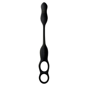 Hyper Thrusting and Vibrating Anal Plug with C-Ring