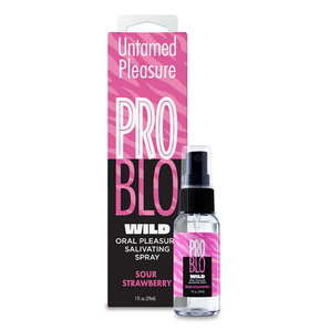 PROBLO Wild, Mouthwatering Salivating Spray, Sour Strawberry 1oz