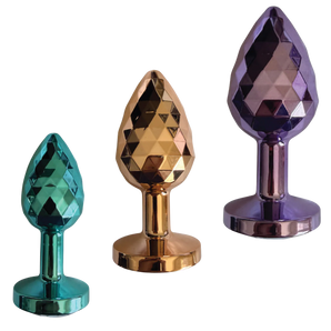 Dragon Pearls – Progressive Metal Anal Plug Set (Small • Medium • Large)