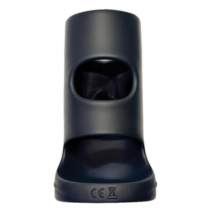 DECADENCE- MOTOR MOUNT. Liquid Silicone Penis Sleeve. Multi Speed Vibration. Rechargeable, Black.